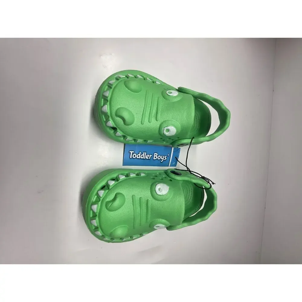 Brand New- Deal/ Boys & Girls Toddler Dinosaur Slip On Sandals Size 5/6